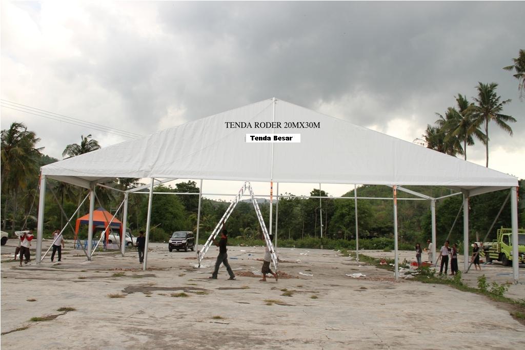 Tenda Roder dan tenda gudang
